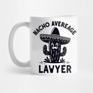 Cinco de Mayo Fiesta For Dad Attorney Nacho Average Mug